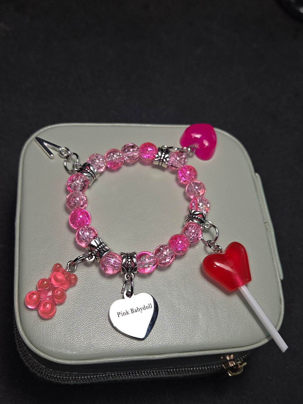 The Pink Bedazzle Bracelet