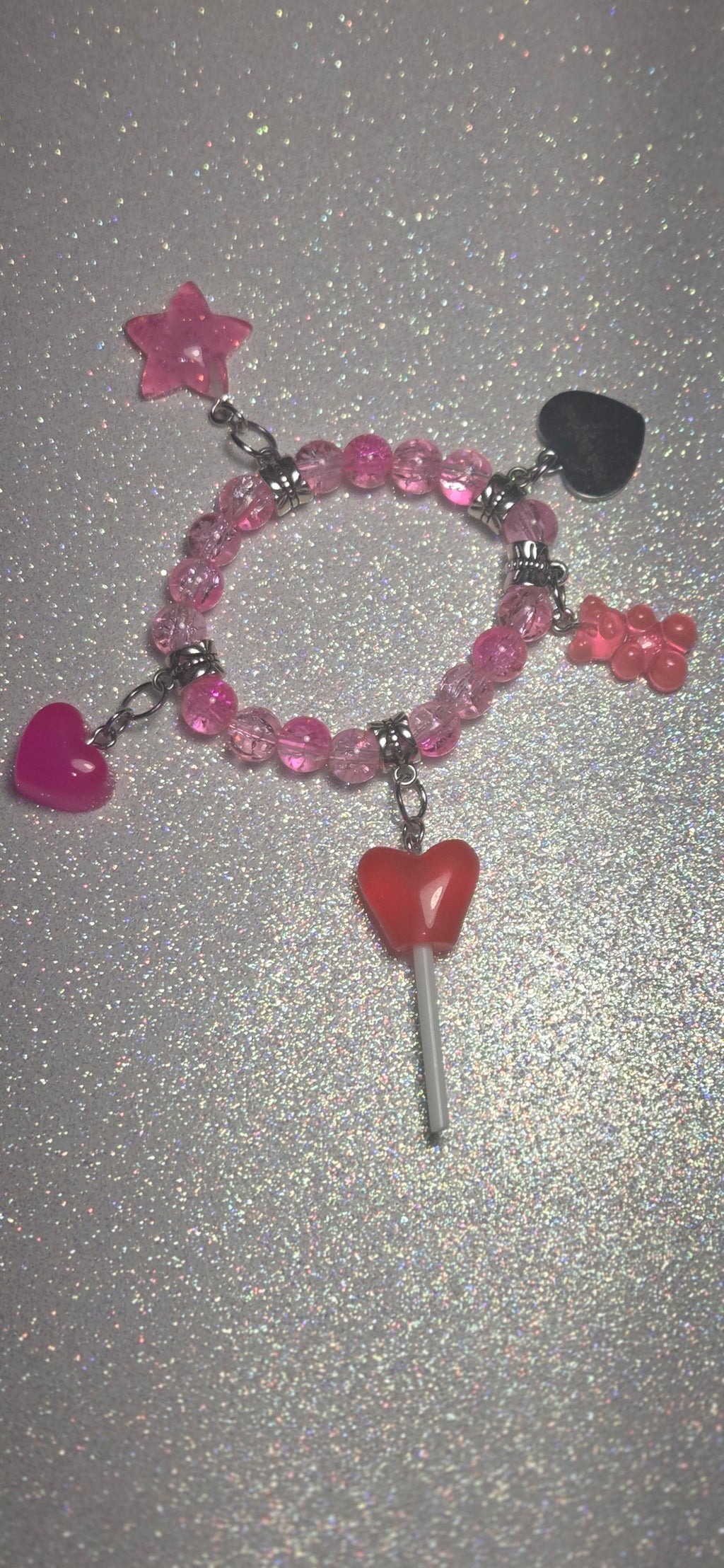 The Pink Bedazzle Bracelet