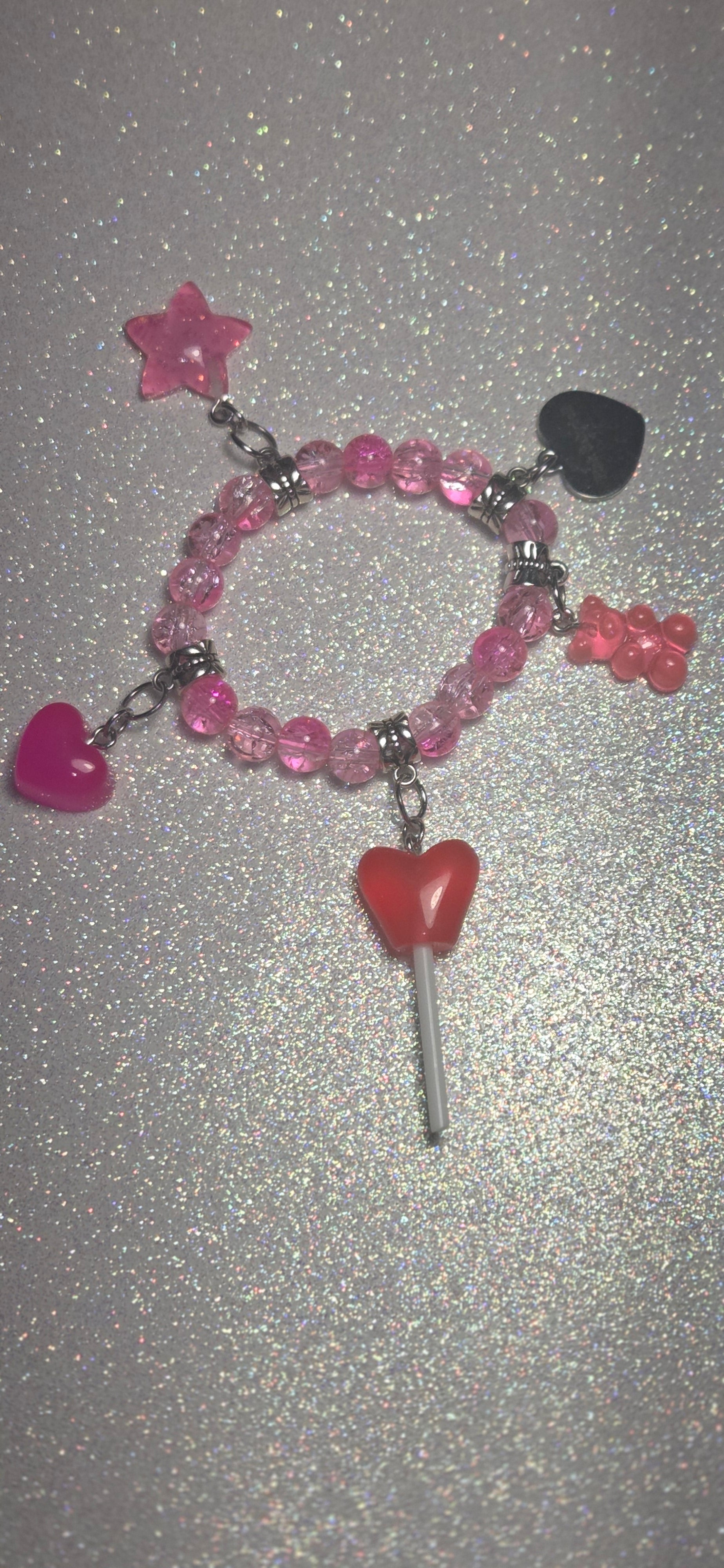 The Pink Bedazzle Bracelet